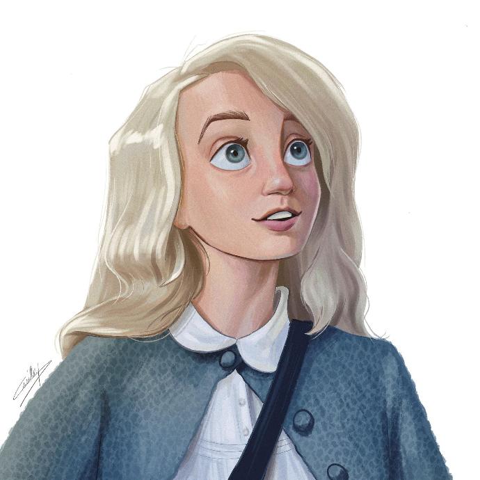 Luna Lovegood (Procreate)