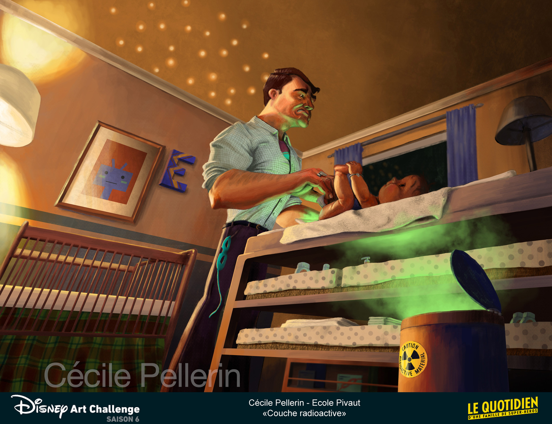 Disney art challenge 2016 (Photoshop)